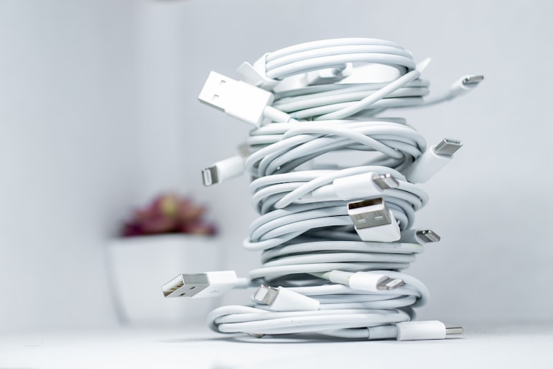 Cables Lightning y USB-C